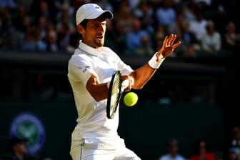 Zog problemlos in Wimbledon in die dritte Runde ein: Novak Djokovic.