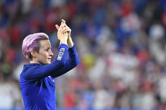 Für viele Amerikaner ist Megan Rapinoe schon vor dem Endspiel der Star des Turniers.