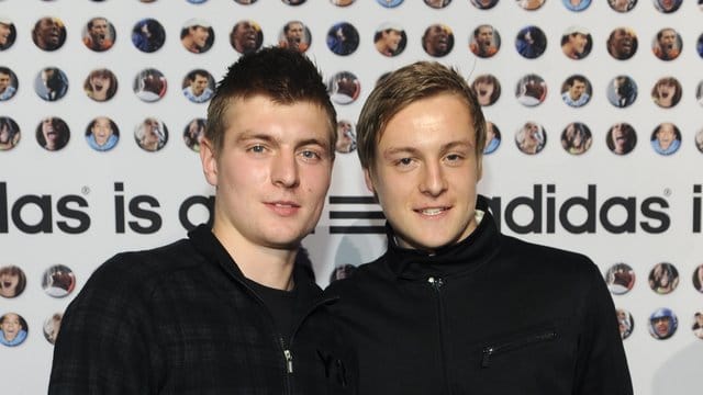 Die Brüder Toni (l) und Felix Kroos.