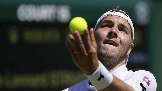 Jan-Lennard Struff erreichte in Wimbledon die dritte Runde.