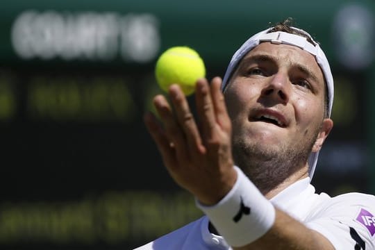 Jan-Lennard Struff erreichte in Wimbledon die dritte Runde.