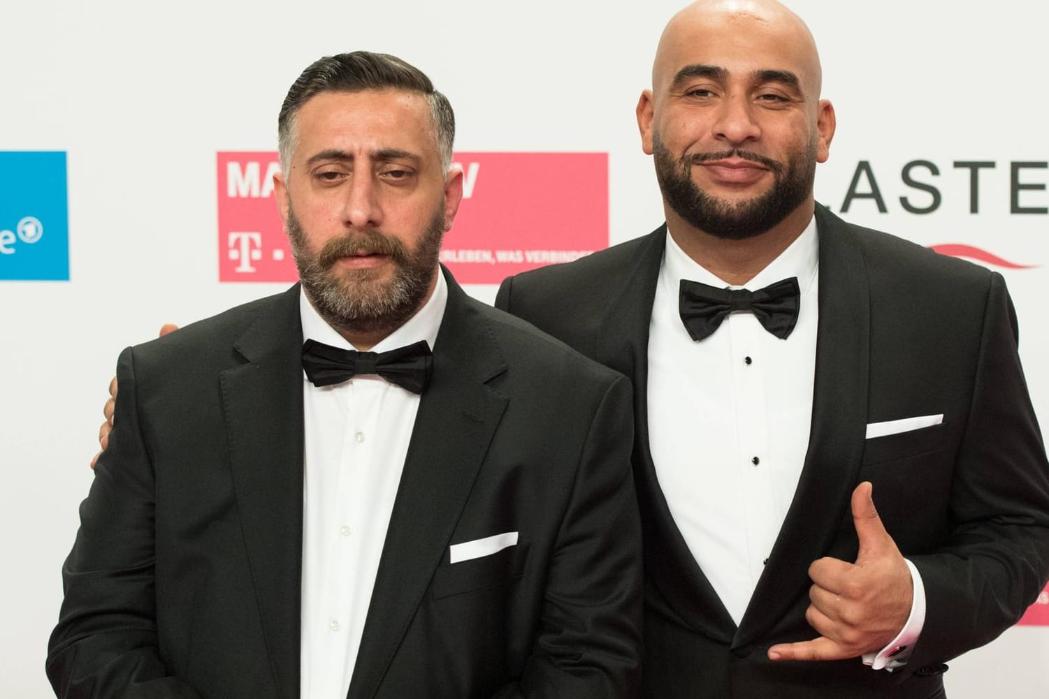 Die Schauspieler Kidar Khodr Ramadan und Veysel Gelin: Die Serie "4 Blocks" geht im Fernsehen in die zweite Runde.