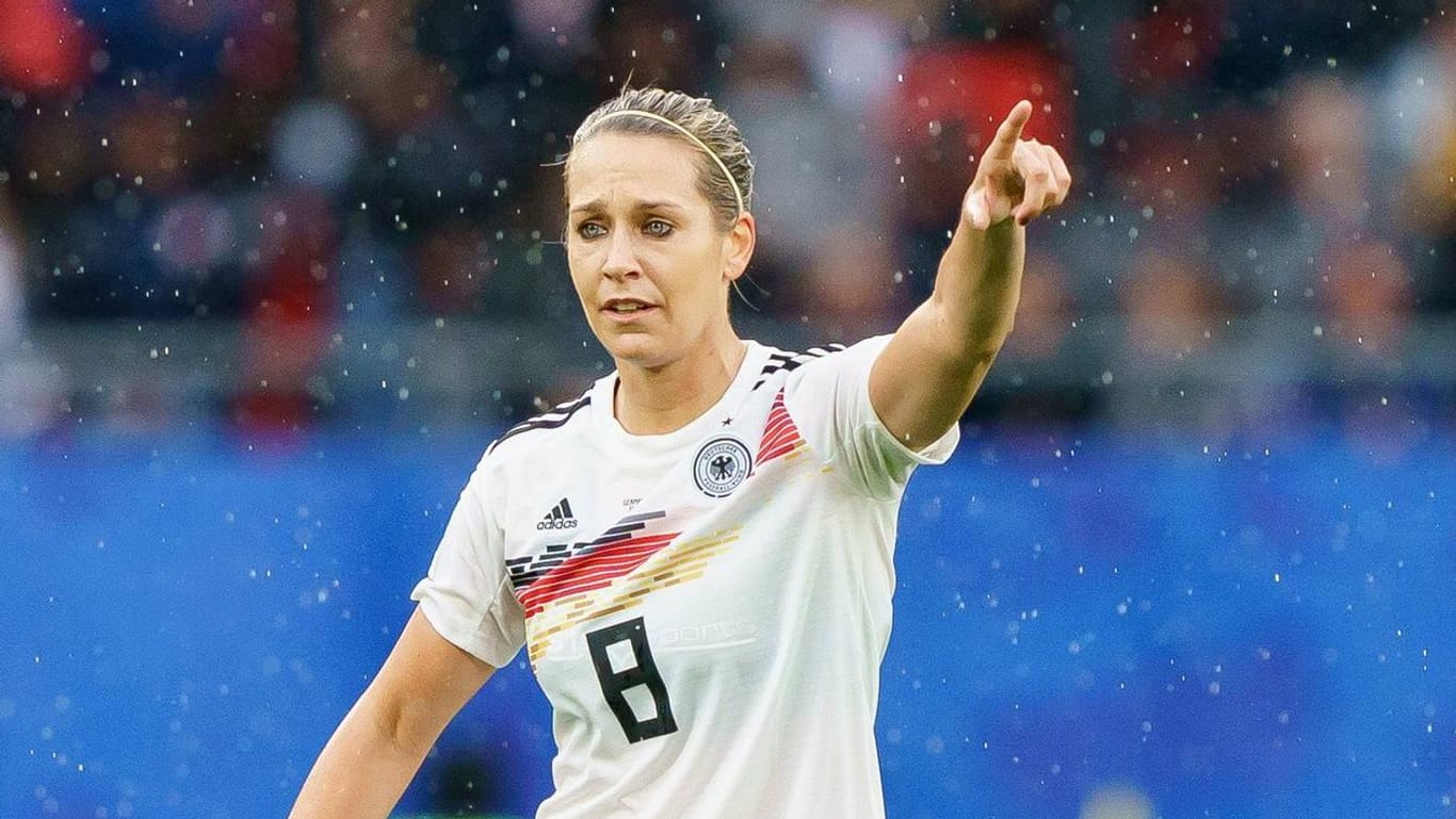Lena Goeßling: Die Mittelfeldspielerin will nicht mehr für die Nationalelf spielen.