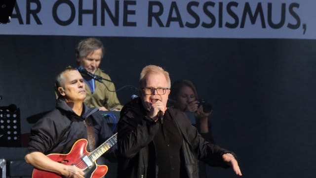 Auch er war mit von der Partie: Herbert Grönemeyer.