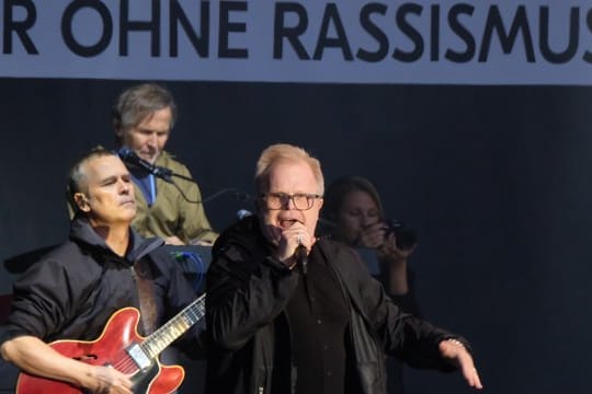 Auch er war mit von der Partie: Herbert Grönemeyer.