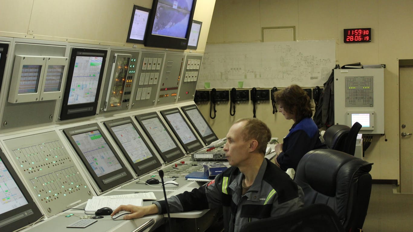 Der Kontrollraum des Schiffes: Ist das Projekt erfolgreich, plant Russland eine ganze Flotte schwimmender AKWs.