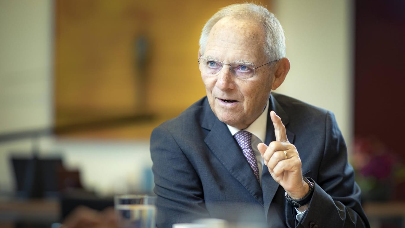 Wolfgang Schäuble: Der Bundestagspräsident unterstützt Ursula von der Leyen.