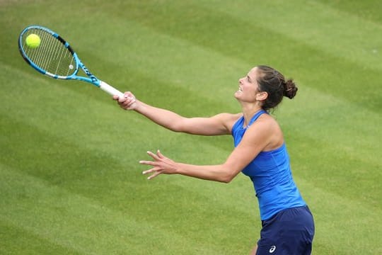 Bekommt es mit Serena Williams zu tun: Julia Görges aus Deutschland in Aktion.