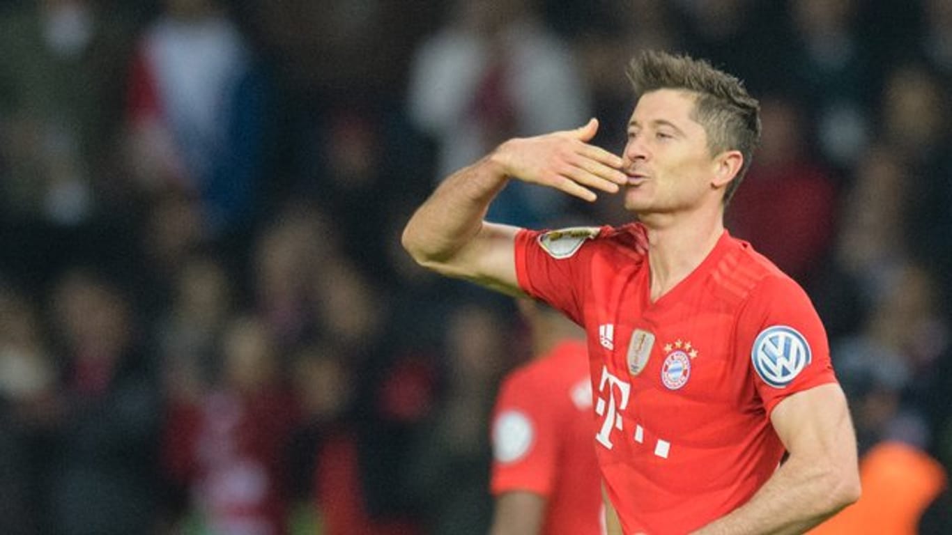 Verlängert seinen Vertrag beim FC Bayern: Robert Lewandowski.