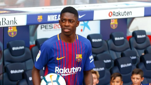 Bleibt beim FC Barcelona: Ousmane Dembélé.