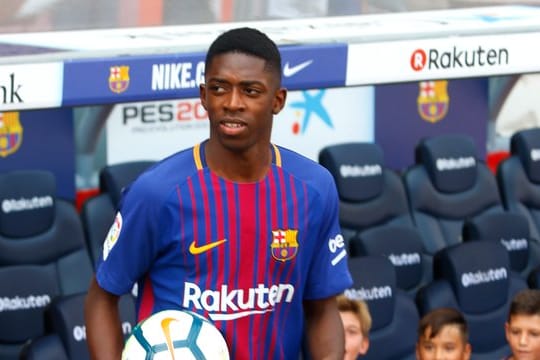 Bleibt beim FC Barcelona: Ousmane Dembélé.