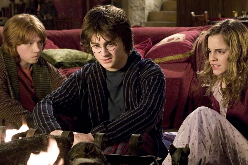 Die Stars von "Harry Potter": Rupert Grint, Daniel Radcliffe und Emma Watson.