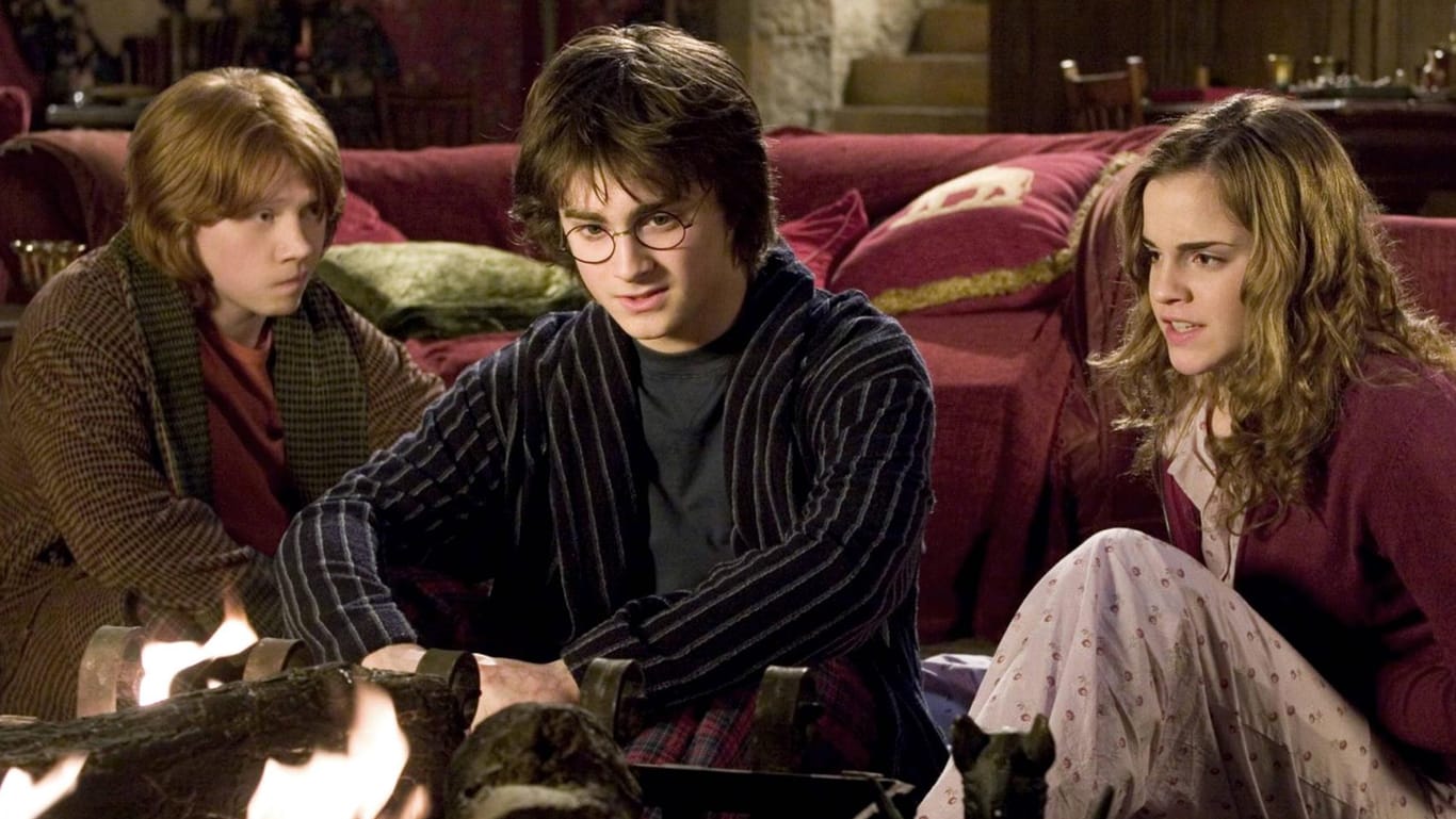 Die Stars von "Harry Potter": Rupert Grint, Daniel Radcliffe und Emma Watson.