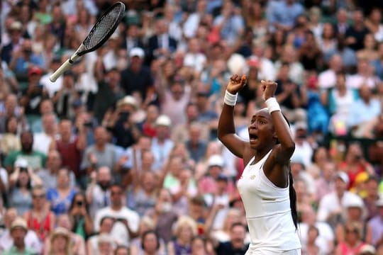 Cori Gauff erreichte das Wimbledon-Achtelfinale.