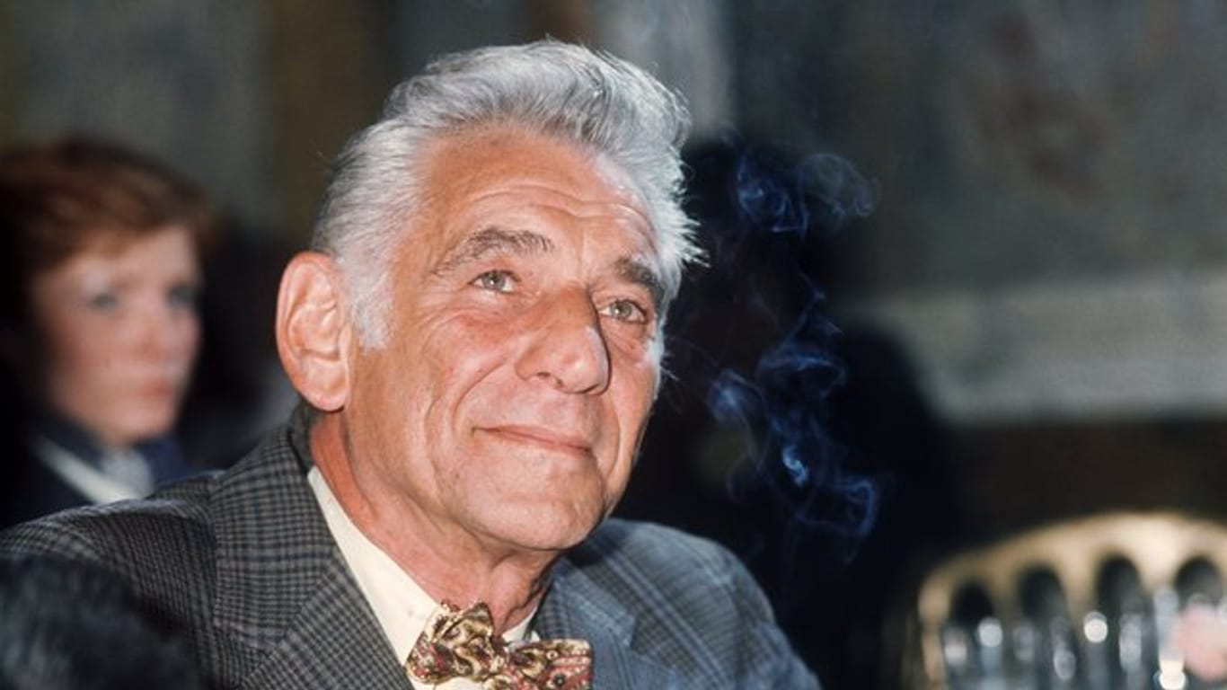 Komponist Leonard Bernstein verfasste seine Werke meistens nachts.
