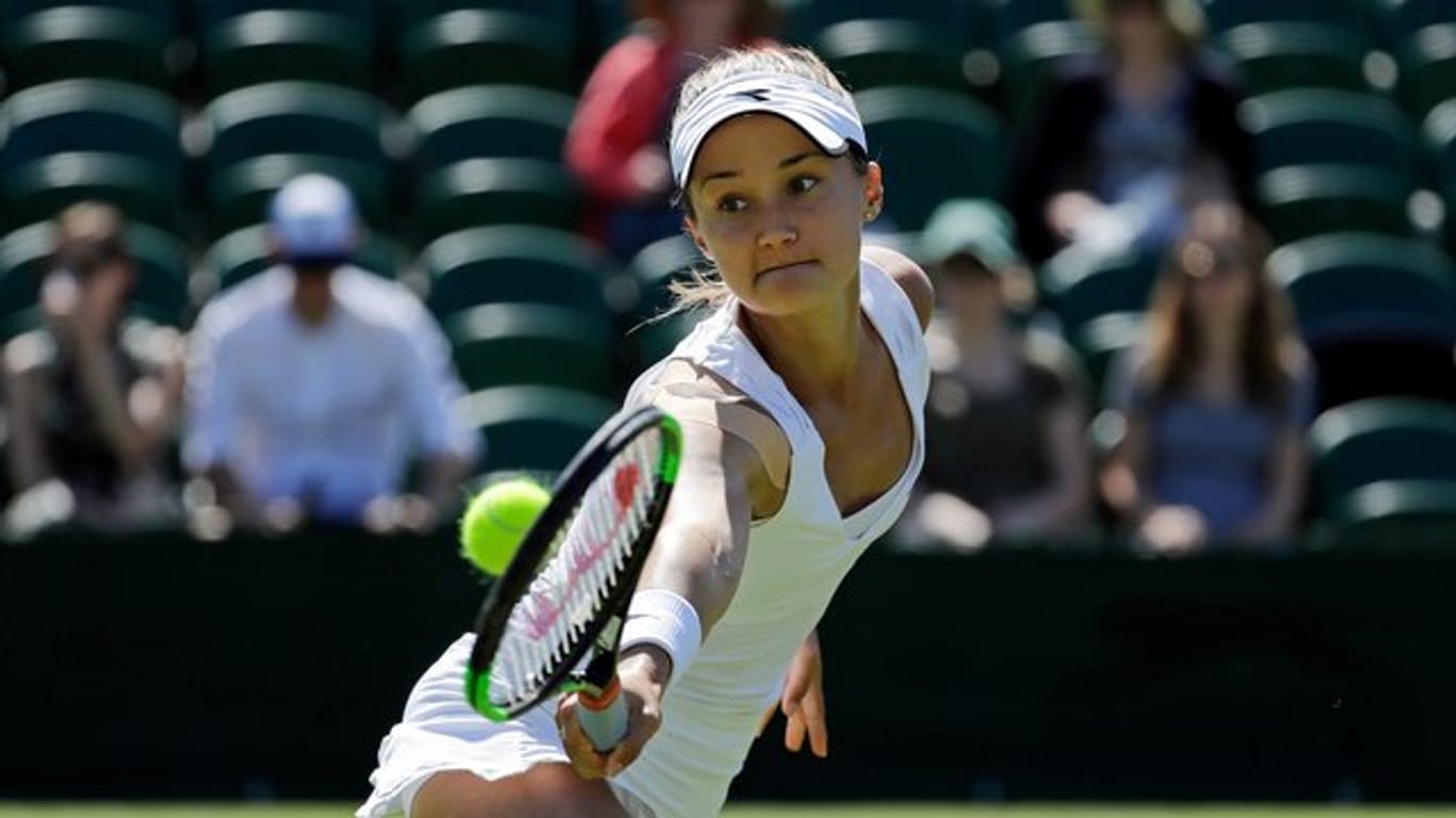 Lauren Davis verpasste das Wimbledon-Achtelfinale.