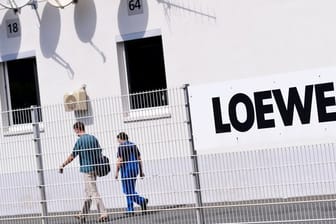 Fernsehhersteller Loewe: Der Großteil der über 400 Mitarbeiter des Unternehmens ist seit Montag freigestellt.