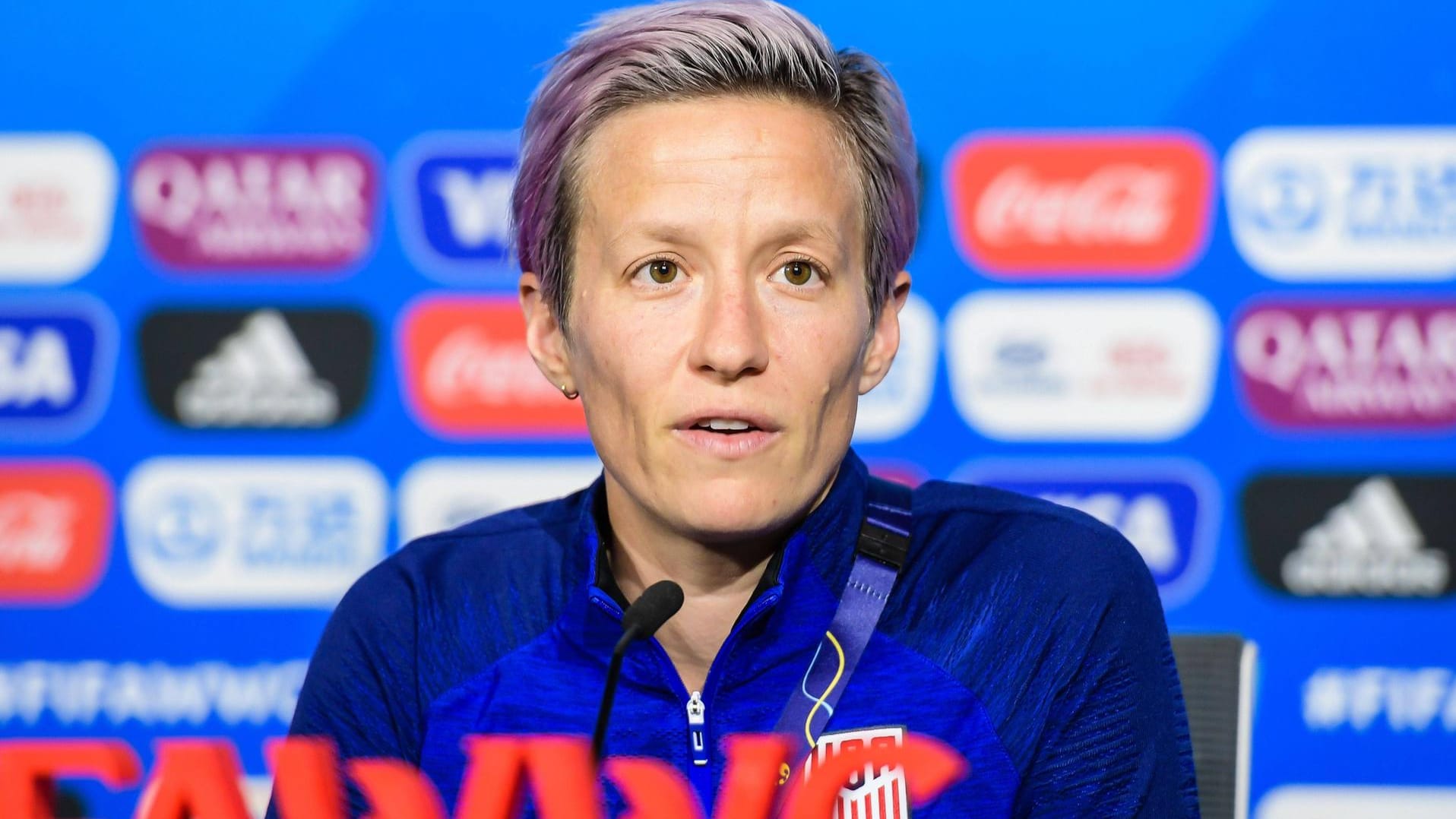 Meinungsstark: Megan Rapinoe.