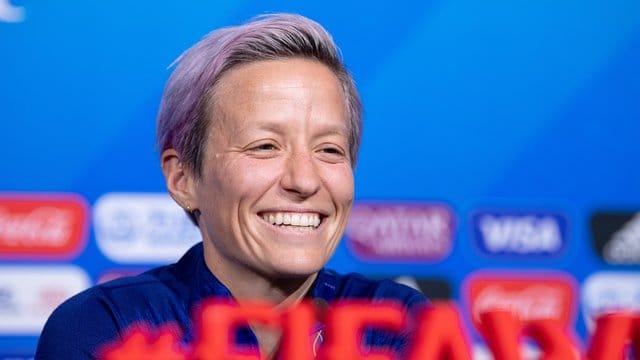 Meldet sich rechtzeitig zum WM-Finale wieder fit: Megan Rapinoe.