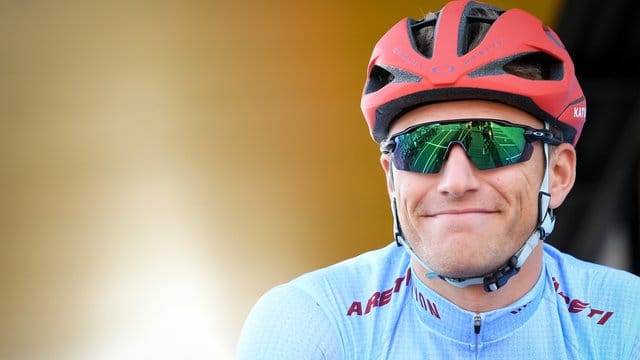 Radsprinter Marcel Kittel legt gerade eine Pause ein.