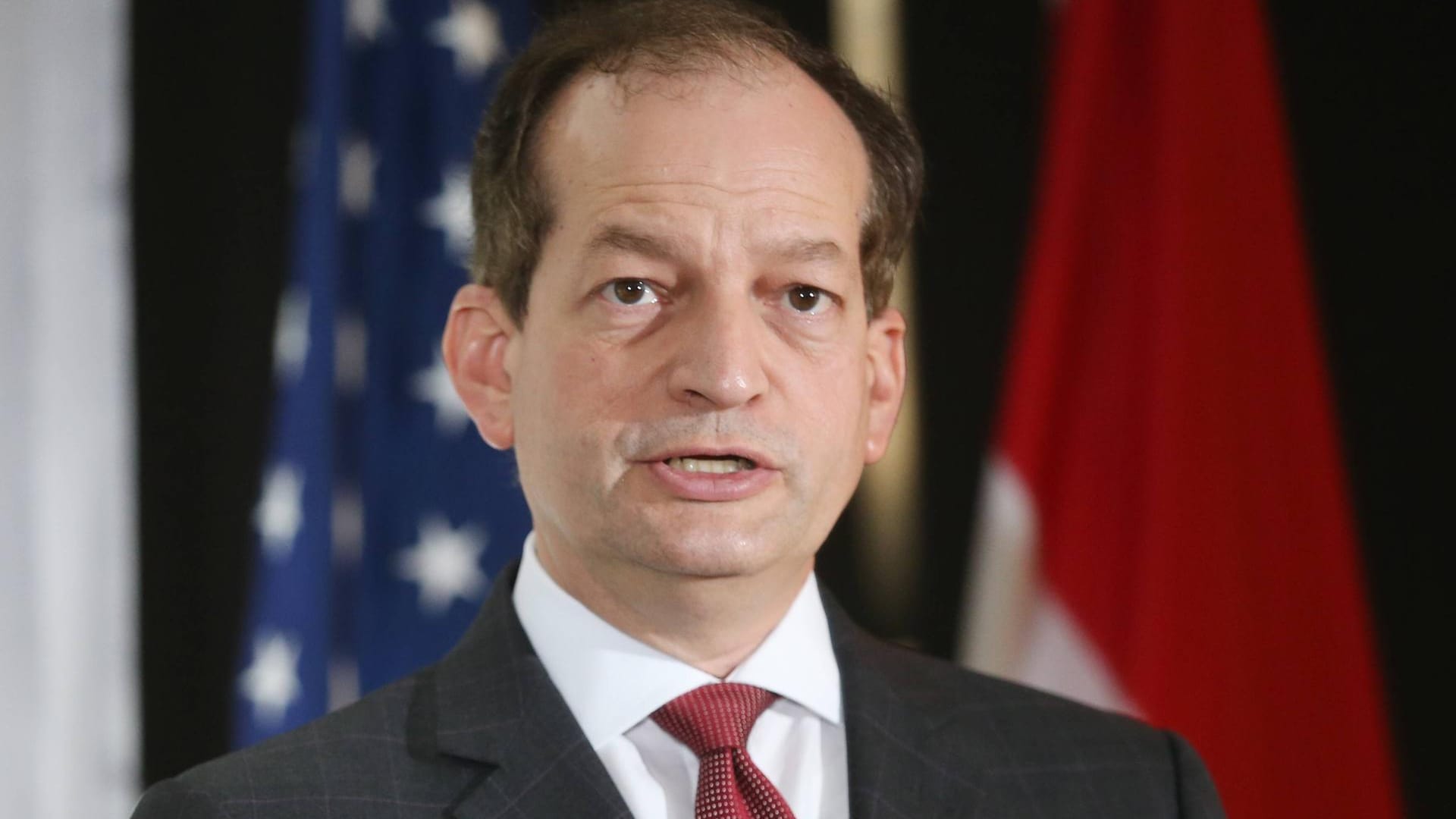 Alexander Acosta: Der US-Arbeitsminister war zuvor Staatsanwalt in Florida.