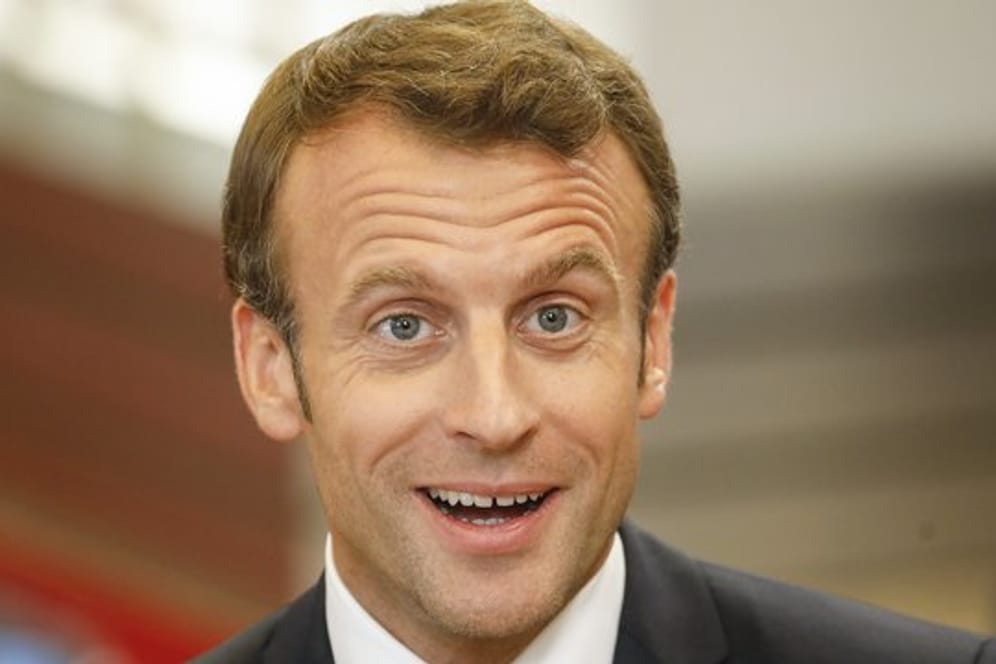 Präsident Emmanuel Macron bezeichnete die Fußball-WM der Frauen als Erfolg.