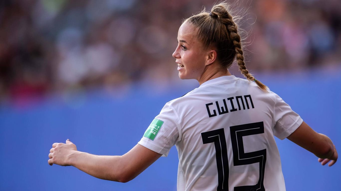 WM-Überraschung: Giulia Gwinn avancierte zum Shooting-Star des DFB-Teams.