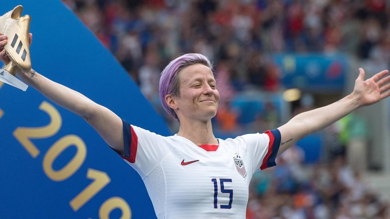 Darf sich Weltmeisterin nennen: Megan Rapinoe.