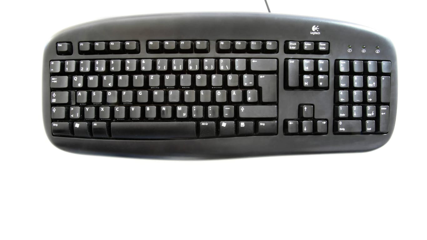 Das Bild zeigt eine Computertastatur von Logitech: Sicherheitsexperten warnen vor Logitech-Produkten mit Bluetooth-Anbindung.