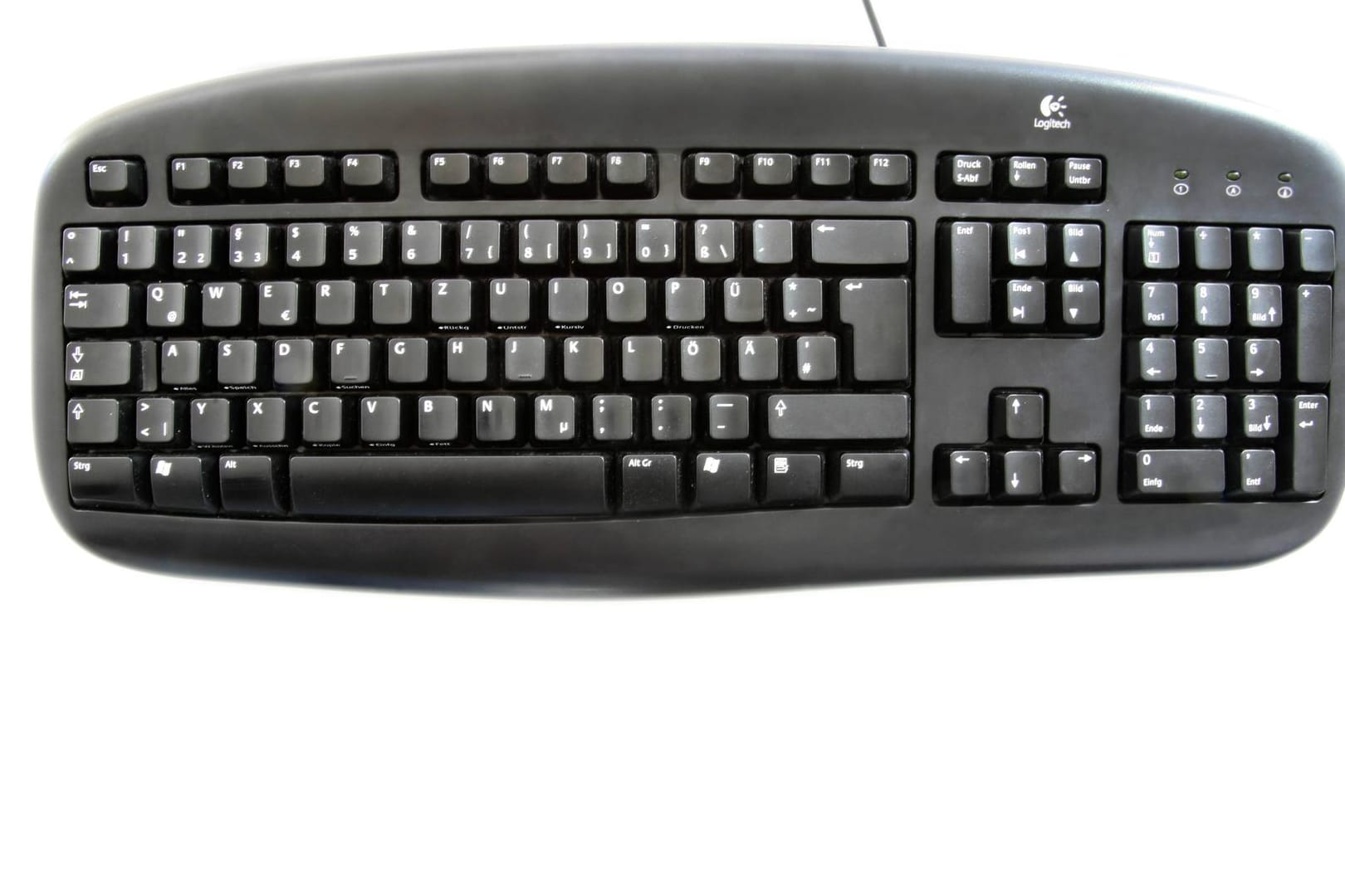 Das Bild zeigt eine Computertastatur von Logitech: Sicherheitsexperten warnen vor Logitech-Produkten mit Bluetooth-Anbindung.