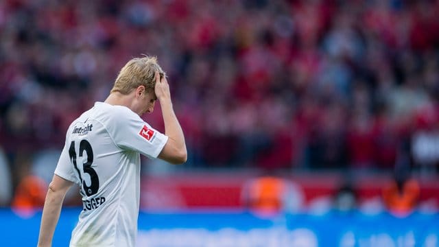 Muss das Eintracht-Trikot wieder ausziehen: Martin Hinteregger.