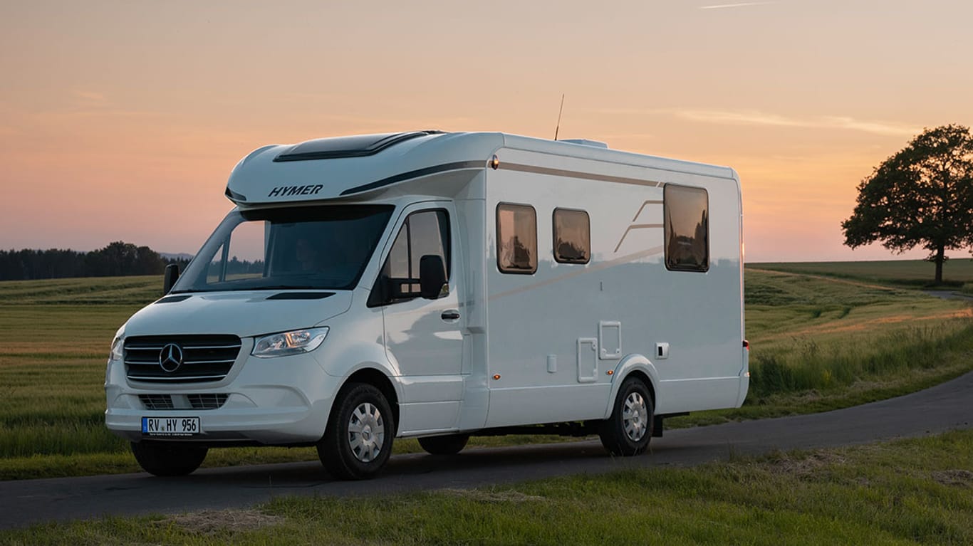 Hymer Tramp: Das 7,40 Meter lange Wohnmobil richtet sich an Camping-Einsteiger.