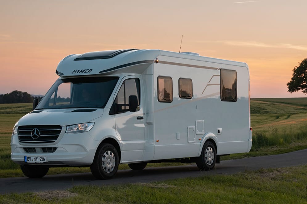 Hymer Tramp: Das 7,40 Meter lange Wohnmobil richtet sich an Camping-Einsteiger.