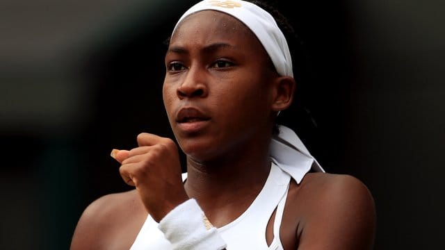 Cori Gauff unterliegt im Achtelfinale der Rumänin Simona Halep.