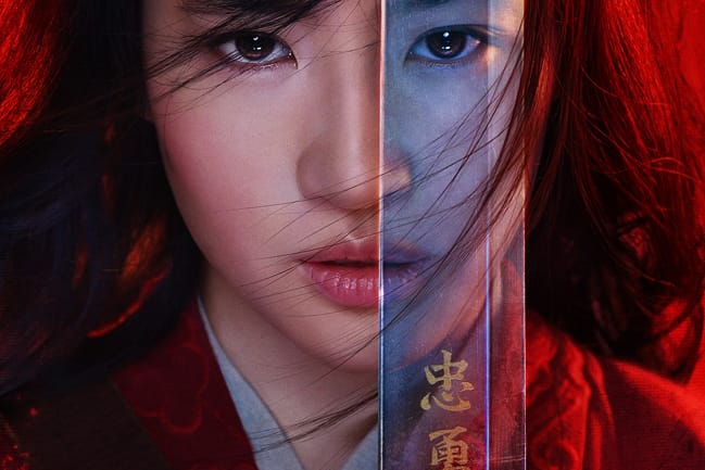 Das offizielle Filmplakat von der "Mulan"-Neuverfilmung.