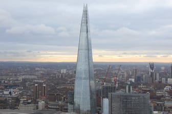 "The Shard" in London: Das Gebäude ist 310 Meter hoch.