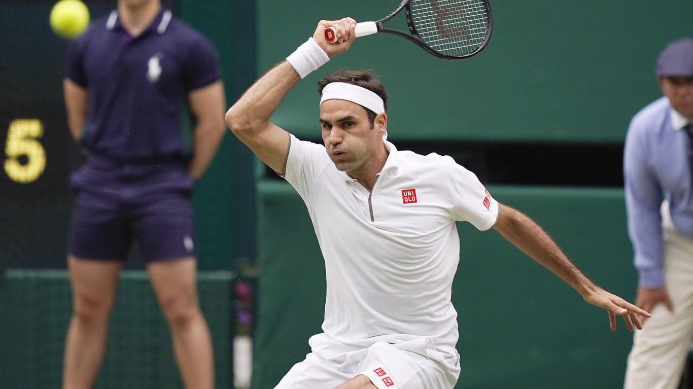 Rekordhalter: Roger Federer hat in Wimbledon bereits achtmal gewonnen.