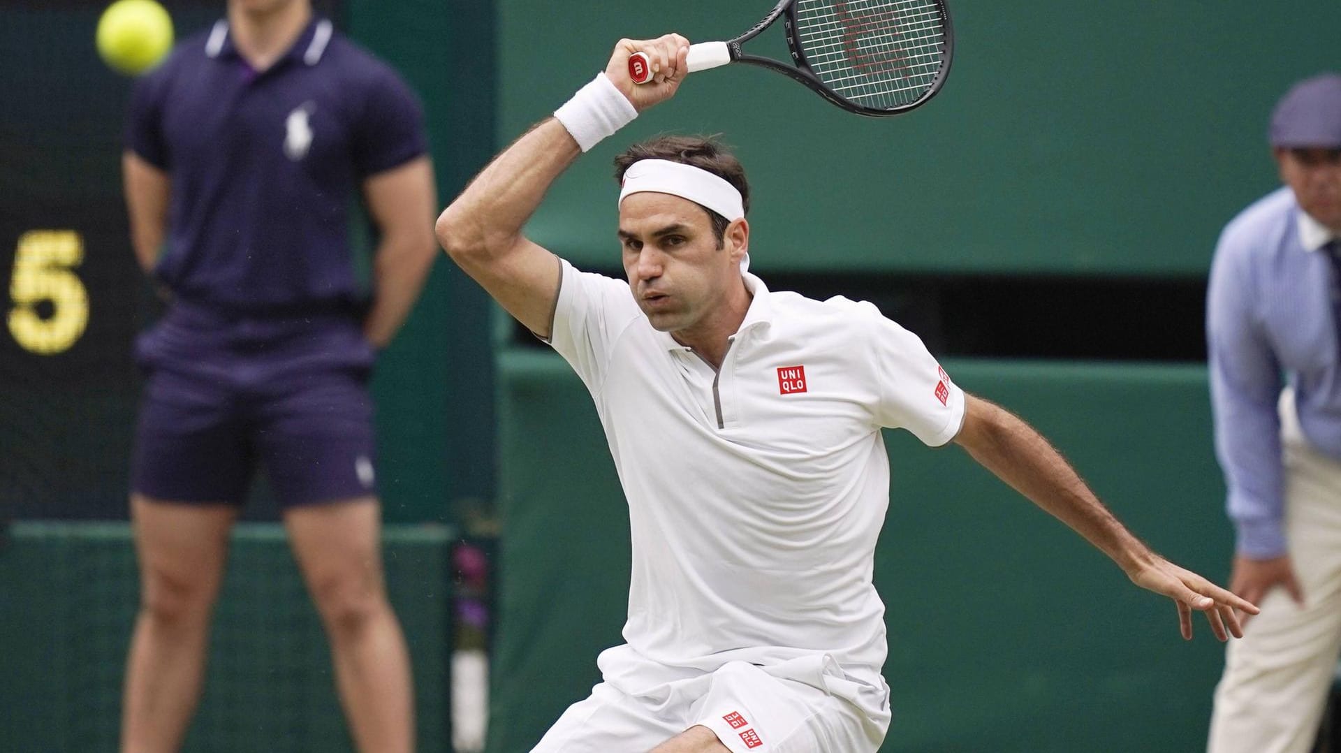 Rekordhalter: Roger Federer hat in Wimbledon bereits achtmal gewonnen.