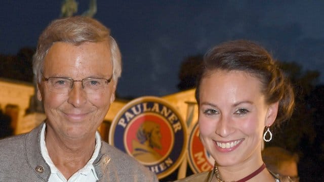 CDU-Politiker Wolfgang Bosbach und seine Tochter Caroline beim Oktoberfest.