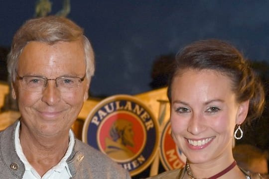 CDU-Politiker Wolfgang Bosbach und seine Tochter Caroline beim Oktoberfest.