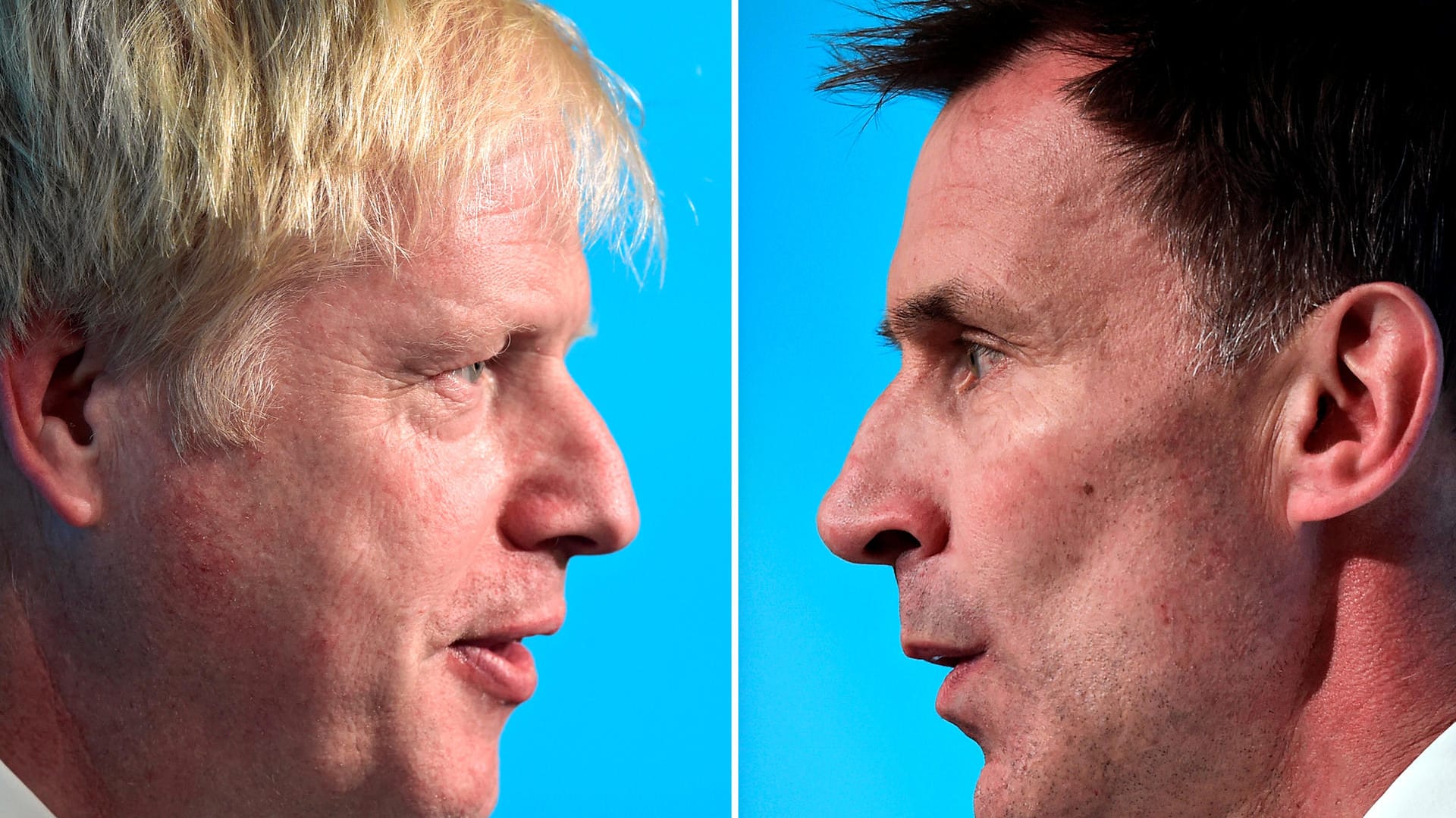 Boris Johnson, Jeremy Hunt.