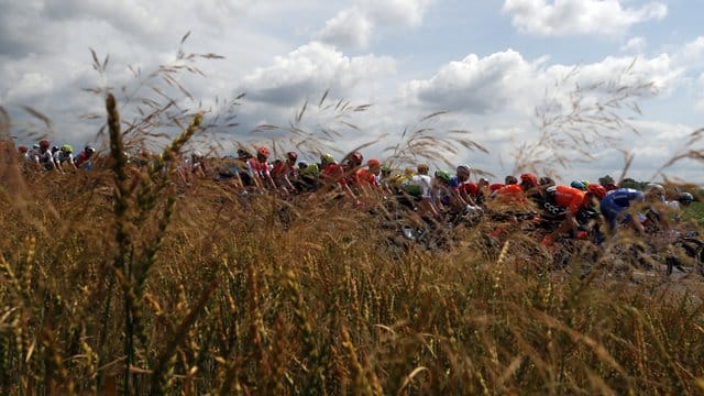 Bevor die Anstiege steiler werden, dürfen die Sprinter bei der 4. Bevor die Anstiege steiler werden, dürfen die Sprinter bei der 4.
