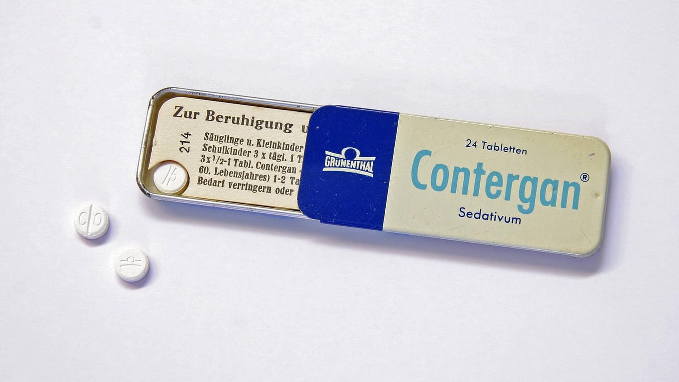Contergan-Tabletten: Die Firma Grünenthal hat 1957 das Schlafmittel Contergan auf den Markt gebracht.
