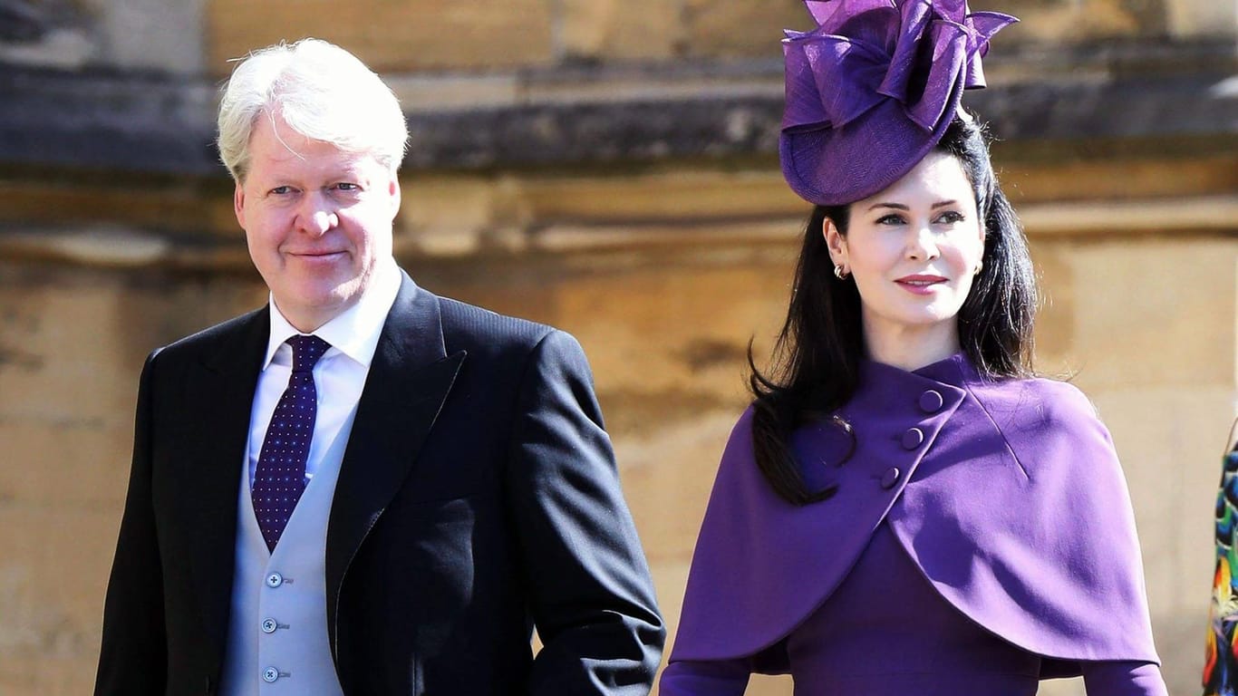 Charles Spencer und seine Frau Karen Spencer: Hier besuchen sie die Hochzeit von Prinz Harry und Herzogin Meghan.
