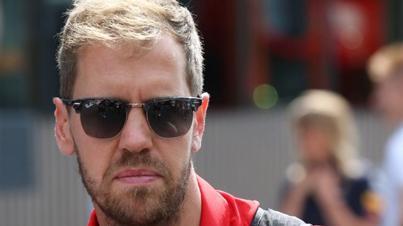 Hat wenig Hoffnungen auf einen Sieg beim Rennen in Silverstone: Sebastian Vettel.