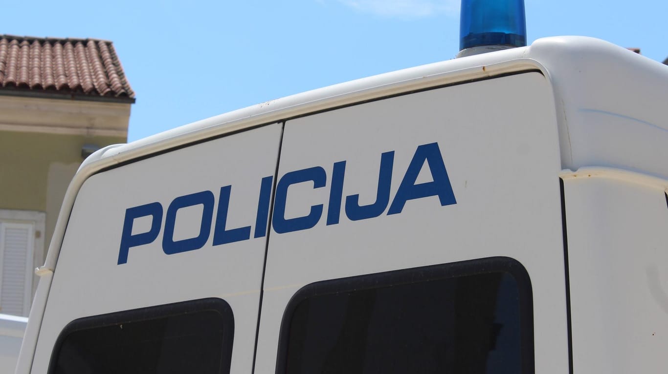 Polizeiauto in Kroatien
