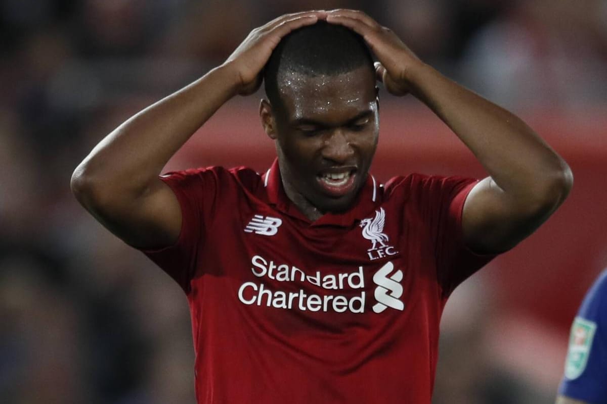 Verzweifelt: Liverpool-Stürmer Daniel Sturridge.