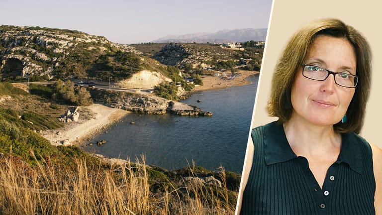Küste unweit Chania auf Kreta: Am Dienstagmorgen haben Sucher die Leiche von Suzanne Eaton in der Gegend entdeckt.