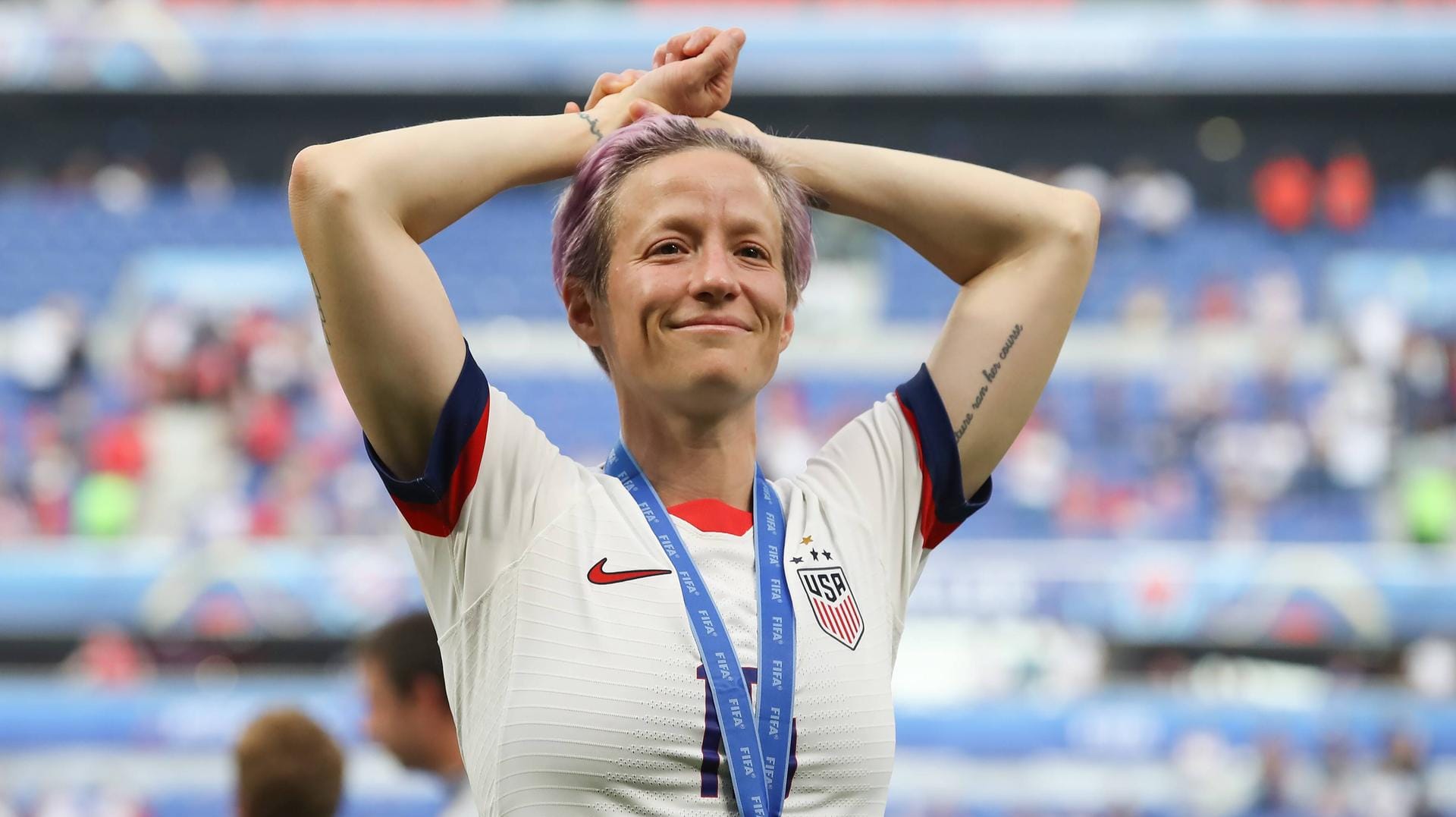 Bleibt bei ihrer Meinung: Megan Rapinoe will nicht ins Weiße Haus.