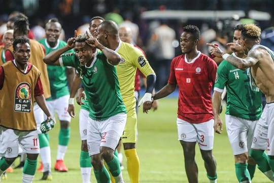 Die Spieler aus Madagaskar verblüffen bisher beim Afrika-Cup.
